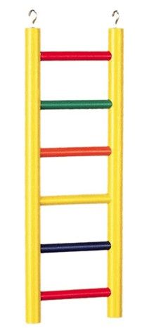 Prevue Carpenter Creations Hardwood Bird Ladder Assorted Colors