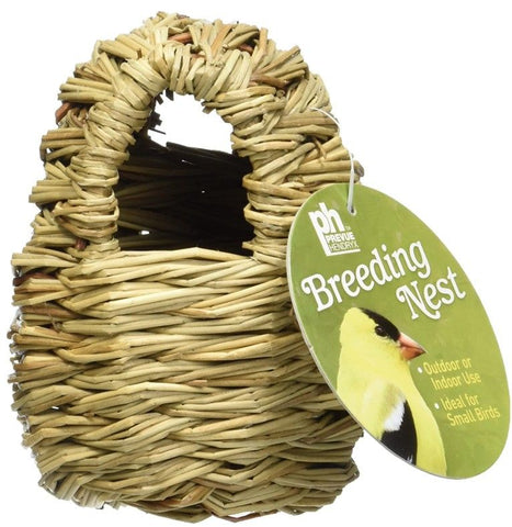 Prevue Finch All Natural Fiber Covered Twig Nest