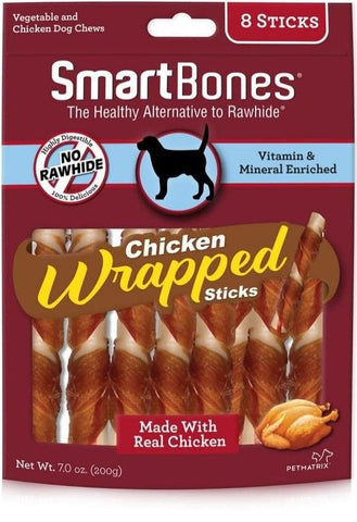 SmartBones Chicken Wrapped Sticks Rawhide Free Dog Chew
