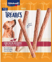 VitaKraft Treaties Smoked Chicken with Sweet Potato Grab-n-Go Dog Treats